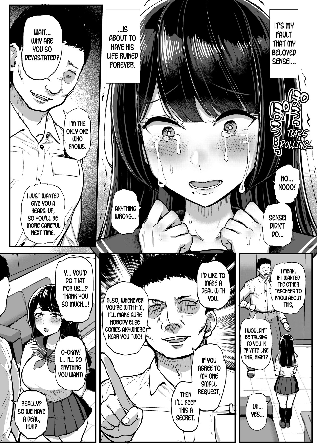 Hentai Manga Comic-The Sheltered Girl's Experience With Men-Read-11